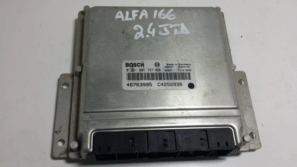 CENTRALINA MOTORE PER ALFA ROMEO 166 Serie (936_) 0281001787 Diesel 2400 (98>03 - Immagine 2 di 4