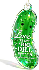 Valentines Day Gifts for Him Her Boyfriend Girlfriend, Christmas Pickle Ornament