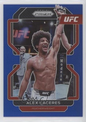 2022 Panini Prizm UFC Blue Prizm 63/199 Alex Caceres #117 0v2h