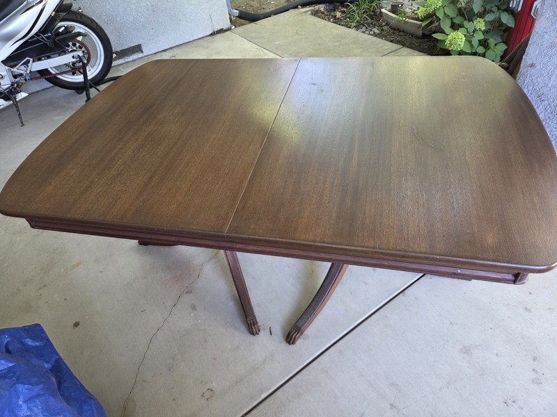 Antique Dining Table & Chair Set