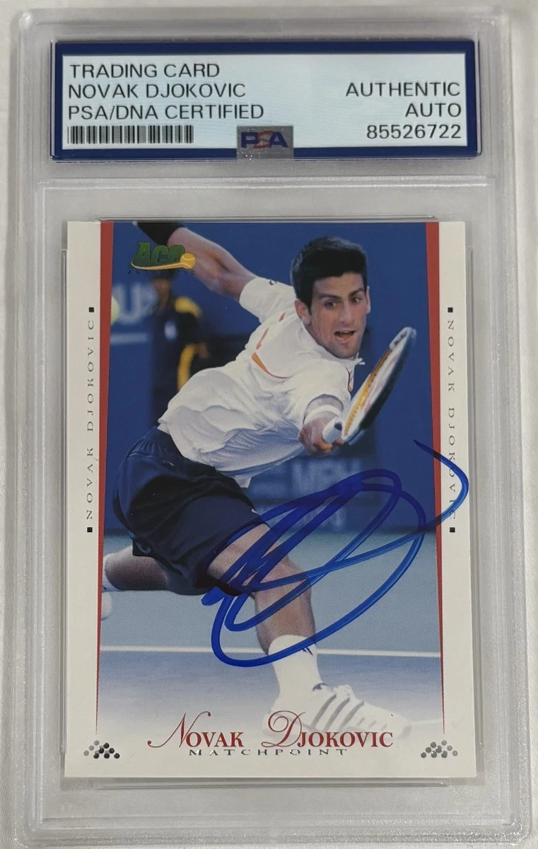 Tennis Ace Authentic Sports Trading Cards & Accessories for sale