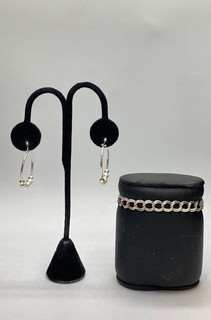 925 Sterling Silver Assorted 2PC Jewelry Bundle 13.6g