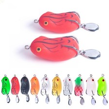 Micro Frog Top Water Soft Fishing Lure Bait Floating Swimbait 8g/4.2cm-12.7g/5cm