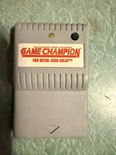 Game Champion for Metal Gear Solid PlayStation 1 CART ONLY - Tested