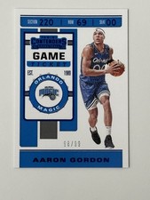 2019-20 Panini Contenders Game Ticket Blue /99 Aaron Gordon #2