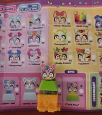 Clickeez Series 2  Pink.Pine Epic Rare!