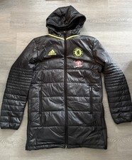 Giacca cappotto panca Chelsea FC Adidas 2016/2017 uomo nero - taglia media
