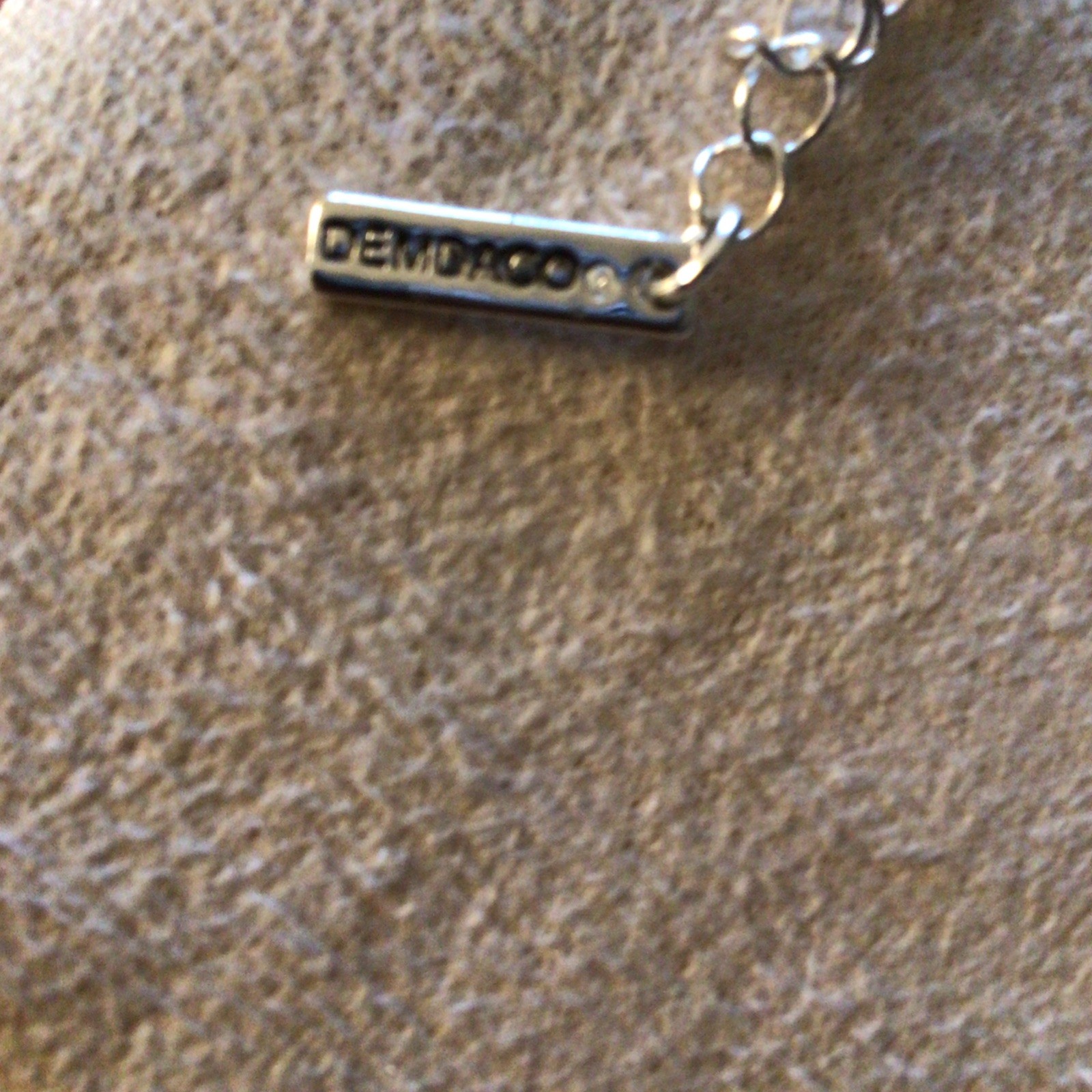 Demdaco You’re Blessed Morse Code Silver Gold Ton… - image 4