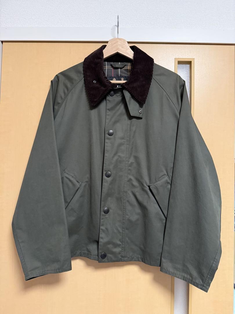 Barbour OS Transport casual Sage 34 Jacket Size S | eBay