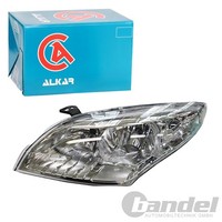 Alkar H7/H7 Scheinwerfer +LWR-MOTOR Chrom Rechts Passend FüR Renault Megane | 27