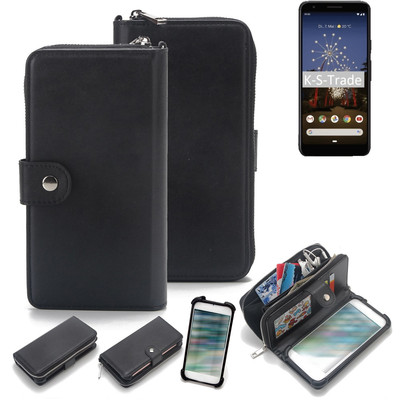 Hülle für Google Pixel 3a Portemonnee Case Handyhülle Tasche Schutzhülle Cas