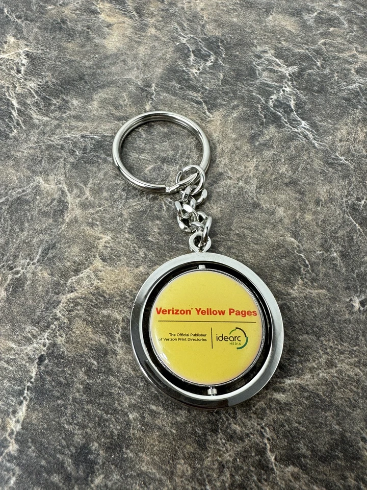 Boston Red Sox Vintage Early 2000s Keychain Verizon Yellow Pages - Image 2 of 3