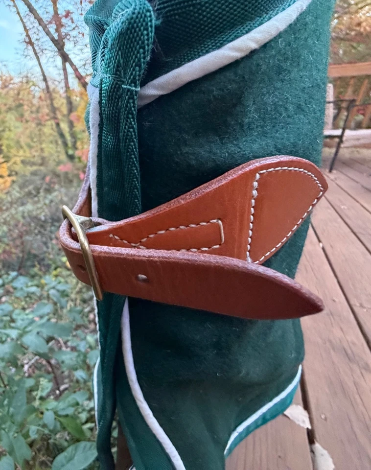 80" Equine Outfitters 2018 Upperville Champion Wool Show Cooler / Lençol Vestido - Imagem 4 de 4