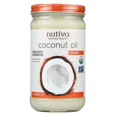 Refined Coconut Oil Case of 6 X 23 Oz By Nutiva