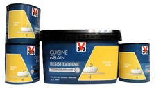 Lot Peinture V33 Cuisine et Bain "Curcuma" 2L + 3 X 0,5L