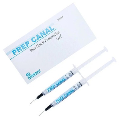 Preparation 2 x 3.5g DentalAmmdent Prep Canal EDTA Gel For Root Canal  FREE SHIP