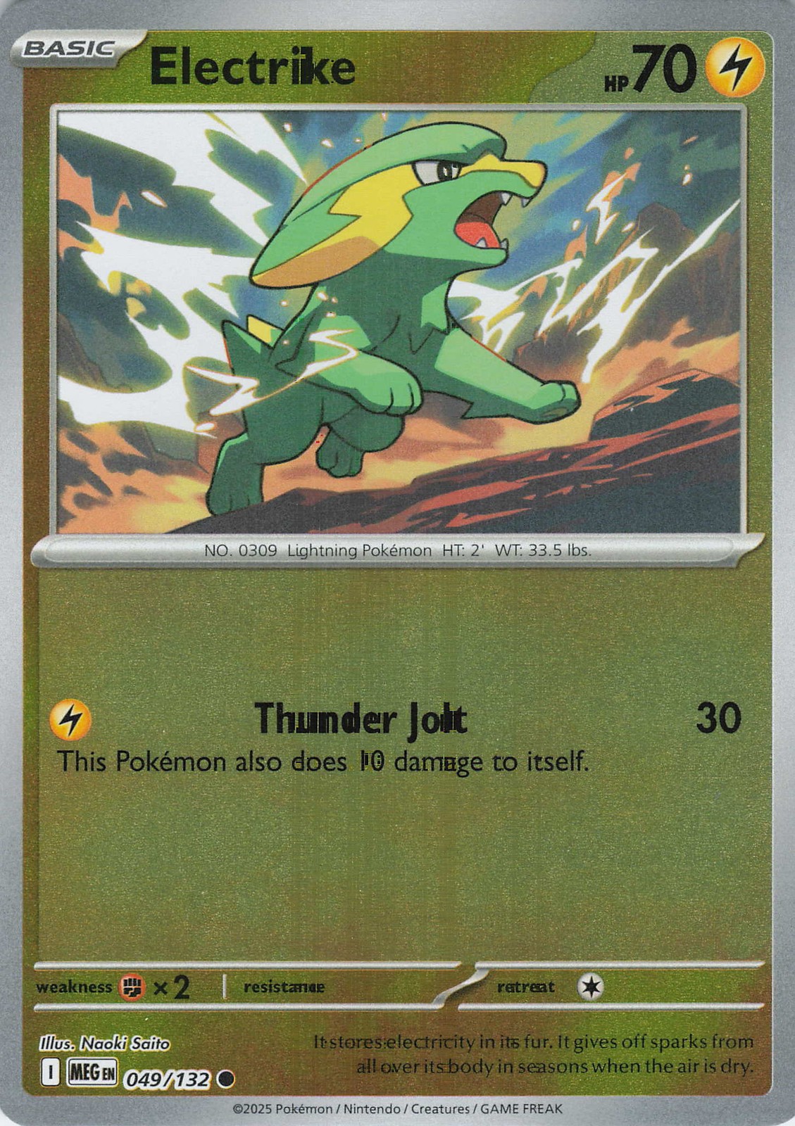 Electrike Common ME01: Mega Evolution 049/132 NM