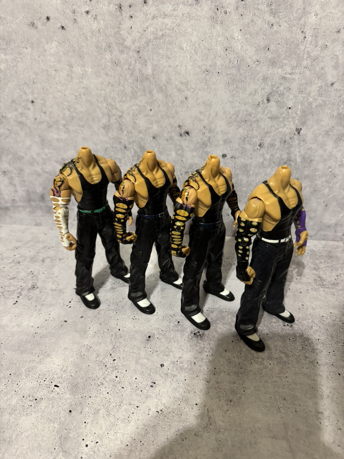 Jeff Hardy Body’s For Customs (no Heads) Cyber Sunday Road To Wrestle Mania