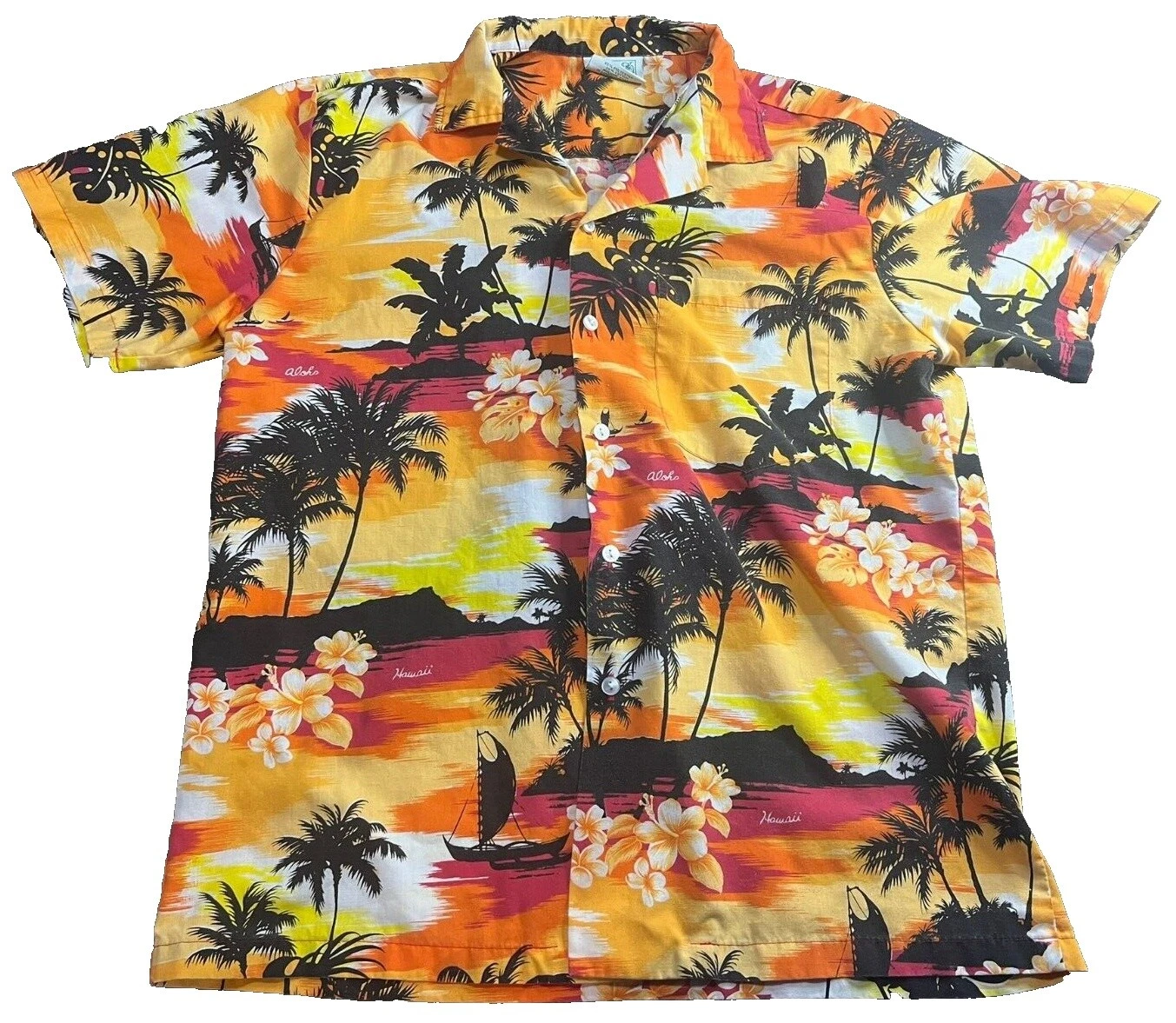 Повседневные мужские рубашки на пуговицах Jade Hawaiian