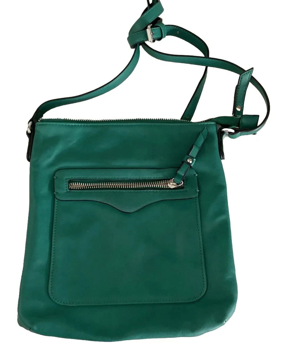 Charming Charlie Crossbody Purse Messenger Green