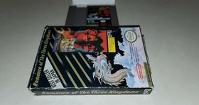 Romance of the Three Kingdoms NES Vtg Nintendo Video Game Box TESTED AUTHENTIC&nbsp;