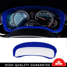 For BMW 5 Series G38 2018-24 Bright Blue Inner Dashboard Panel Decor Cover Trim
