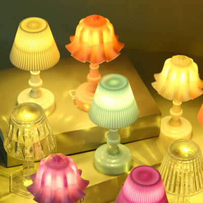 LED Small Table Lamps Mini Night Lights Street Lamps Simple-style Creative Gifts