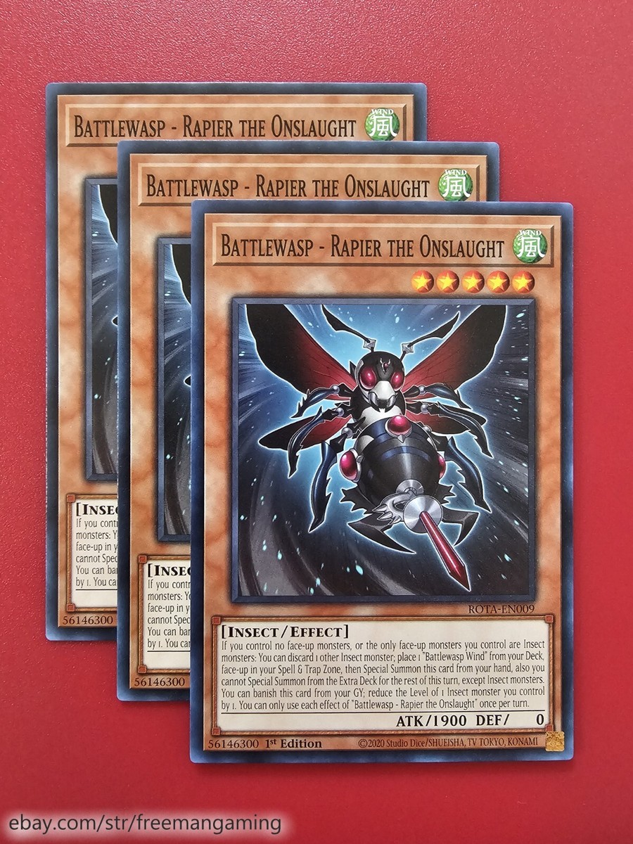 Yugioh Battlewasp Deck Core Set 24 card ROTA Insect Rapier the Onslaught Synchro | eBay Yugioh Battlewasp Deck Core Set 24 card ROTA Insect Rapier the Onslaught Synchro | eBay
