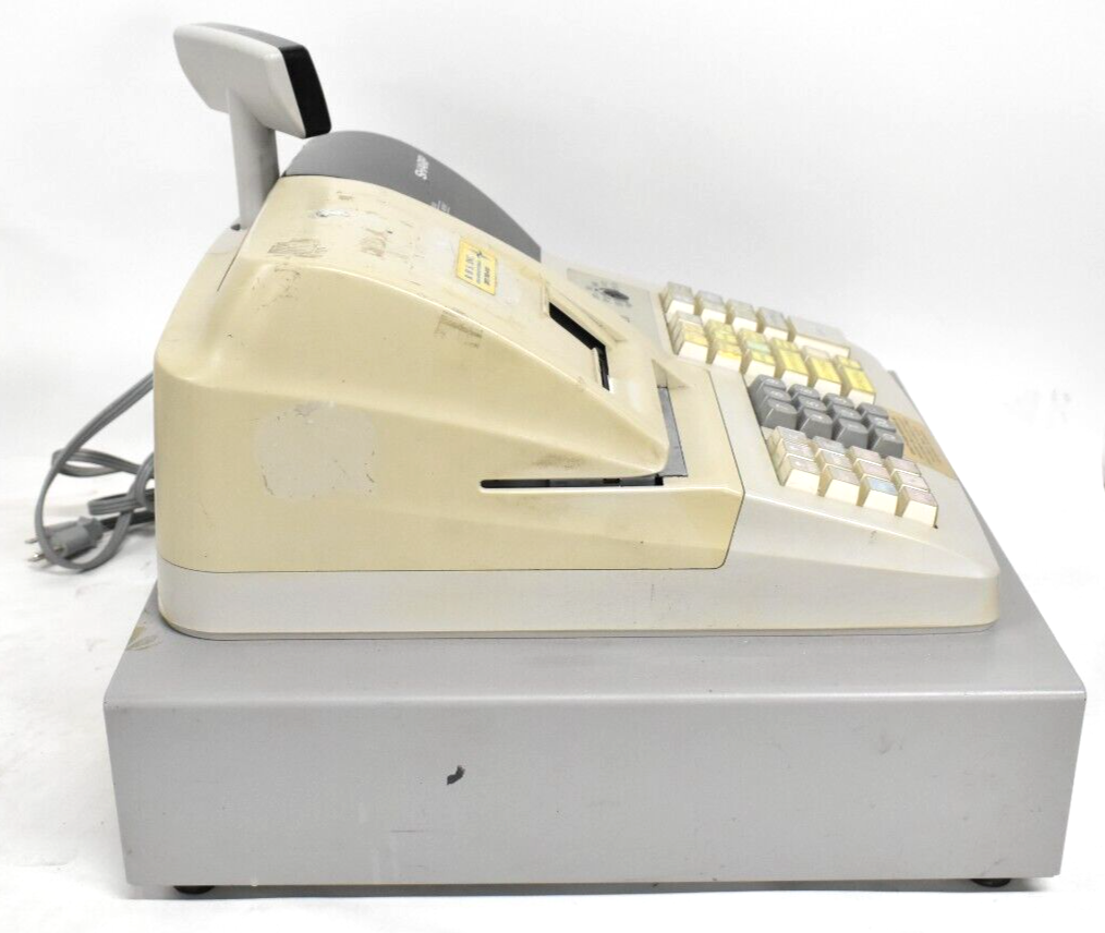 Sharp Electronic Cash Register ERA320 No Keys For Parts Only eBay