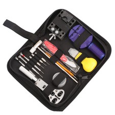 147Pcs Watch Repair Watchmaker Back Case Remover Opener Link Pin Spring Bar Kit