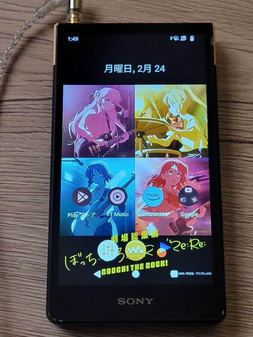 洋楽 WARNER MUSIC JAPAN NEW RELEASE SELECTION SONY WALKMAN NW-ZX707 64GB ZX Series Hi-Res Audio Player English