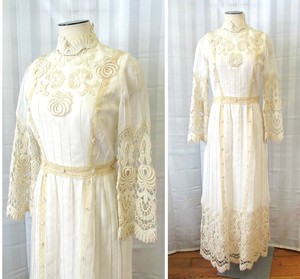 edwardian style wedding dress