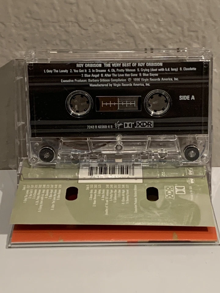 The Very Best Of Roy Orbison Cassette Tape Near Mint Pretty Woman Crying Blue - Image 2 of 2
