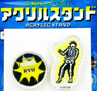 STREET FIGHTER II  Ryu Mini Acrylic Stand Ver. Electrocuted