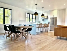 5" Brushed French Oak Kolsch Engineered Floating Wood Flooring Plank Sample