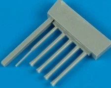 Quickboost 48370 1/48 N1K1 Shiden Gun Barrels for HSG