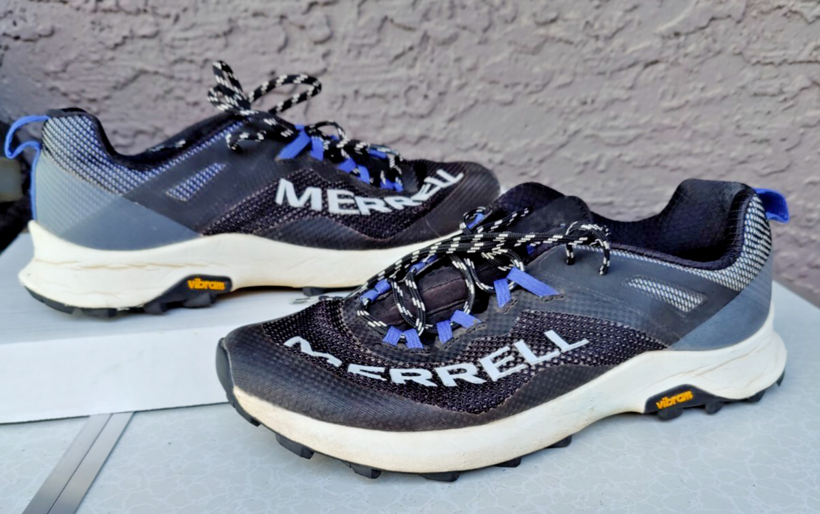 Merrell Scarpe Trail Running Sneakers Nero Blu MTL Lungo Cielo Donna 11