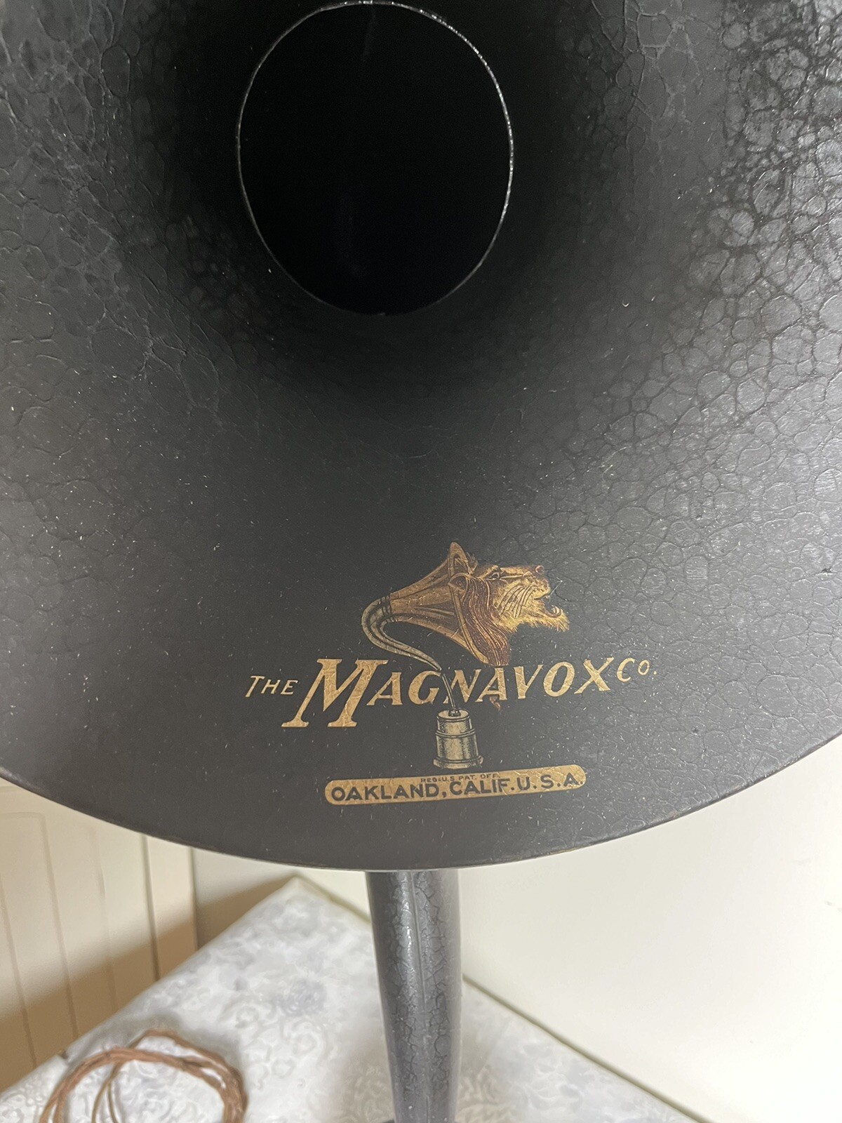 Vintage 1920s MAGNAVOX Horn Speaker Model R3 D TELEMEGAPHONE Antique