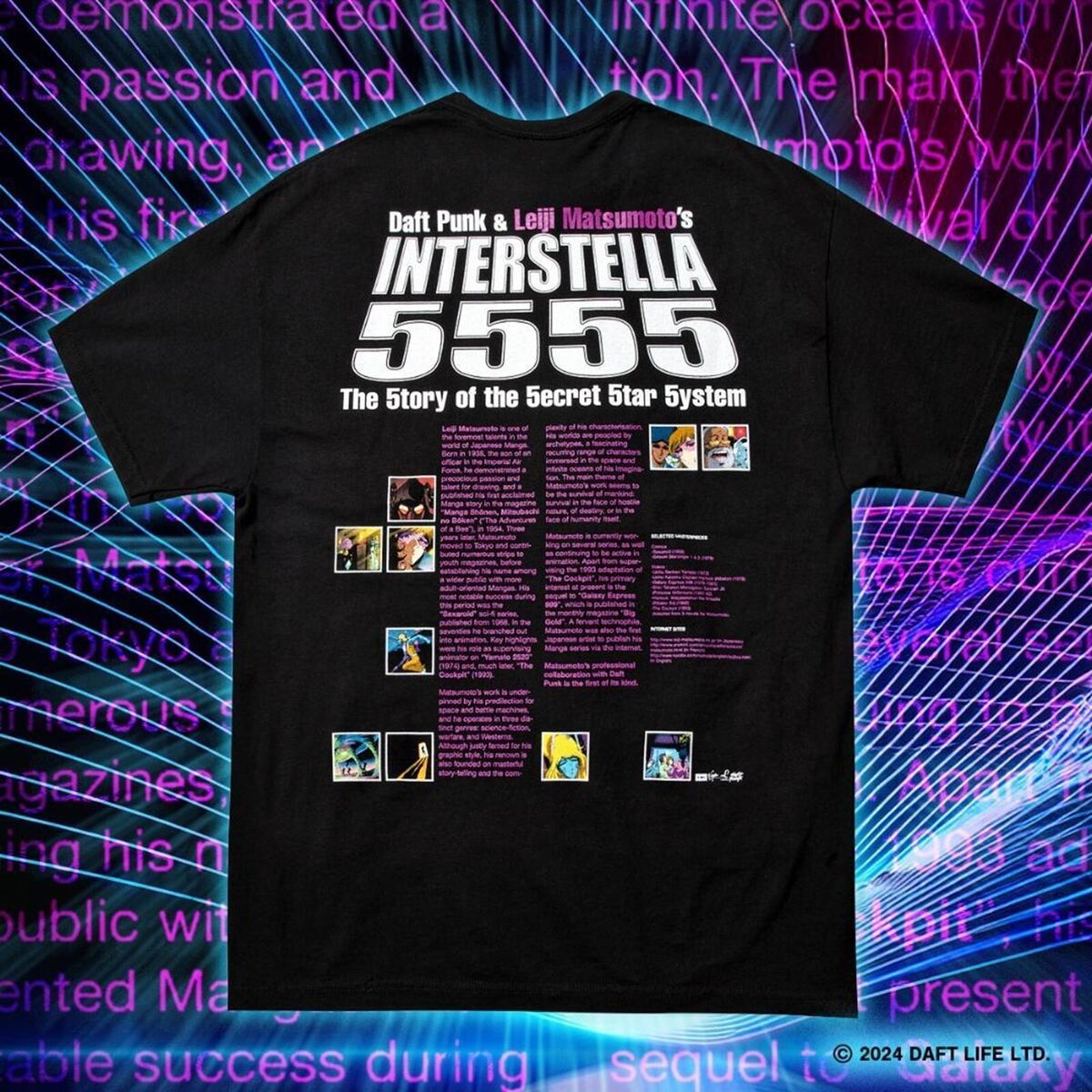 DAFT PUNK and Leiji Matsumoto GEEKS RULE 30 SILKSCREEN DAFT PUNK and Leiji Matsumoto GEEKS RULE 30 SILKSCREEN