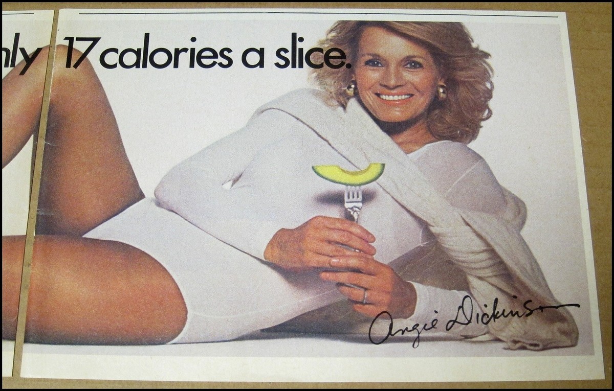 1981 Angie Dickinson California Avocados Print Ad Advertisement