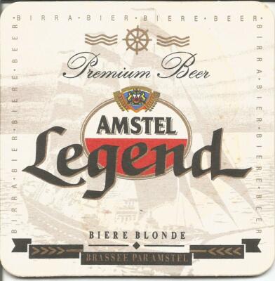 Untersetzer - AMSTEL - Legende