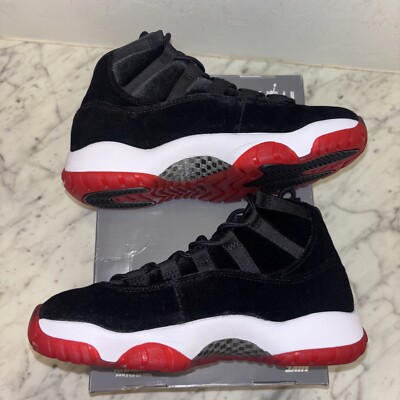 Nike Air Jordan 11 Retro Bred Velvet DB5457 061 Women's Size 5.5