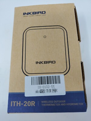 Inkbird ITH-20R Digital Hygrometer Indoor Outdoor Wireless Receiver Thermometer 
