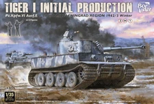 Tiger I Initial Production s.Pz.Abt.502 Border Model BT-014 1/35 Scale