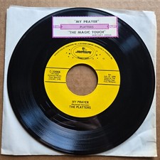 THE PLATTERS My Prayer/The Magic Touch 45 7" R B SOUL Record Vinyl Records