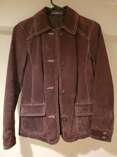 Liz Claiborne Suede Jacket Size Petite 
