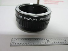 OPTICAL C-MOUNT ADAPTER JAPAN FOR CAMERA MICROSCOPE OPTICS BIN N7-12