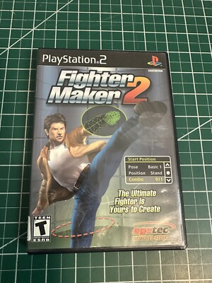 Fighter Maker 2 Playstation 2 ps2 With Manual