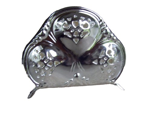Fleur de Lis Napkin Rings - Elegant Gold & Silver Table Decor
