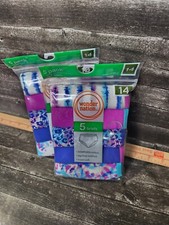 Wonder Nation Youth Girls 5-Pack Cotton Briefs Underwear Size 14 2-packs 10 pair